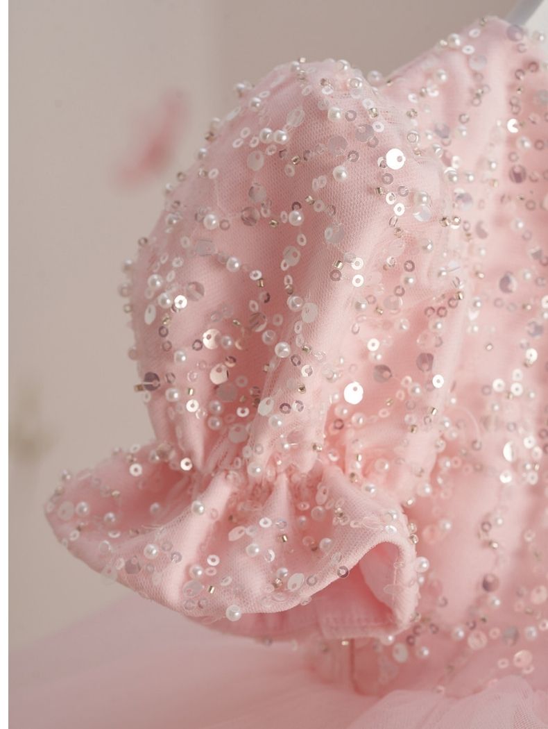 Pink Sparkle Special Occasion Dress