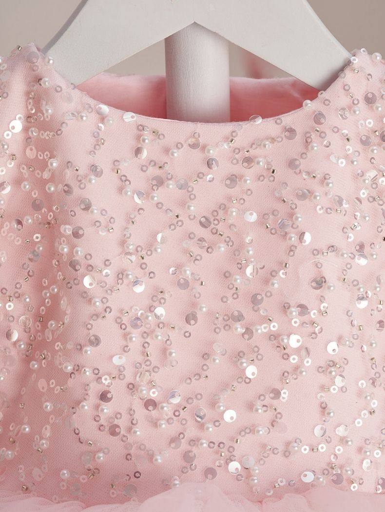 Pink Sparkle Special Occasion Dress