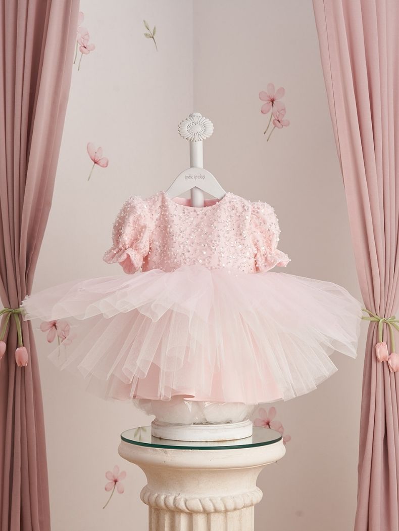 Pink Sparkle Special Occasion Dress