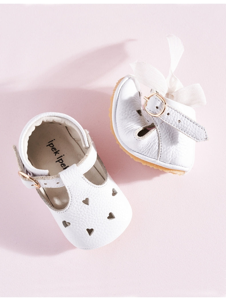 Royal White First Steps Shoes