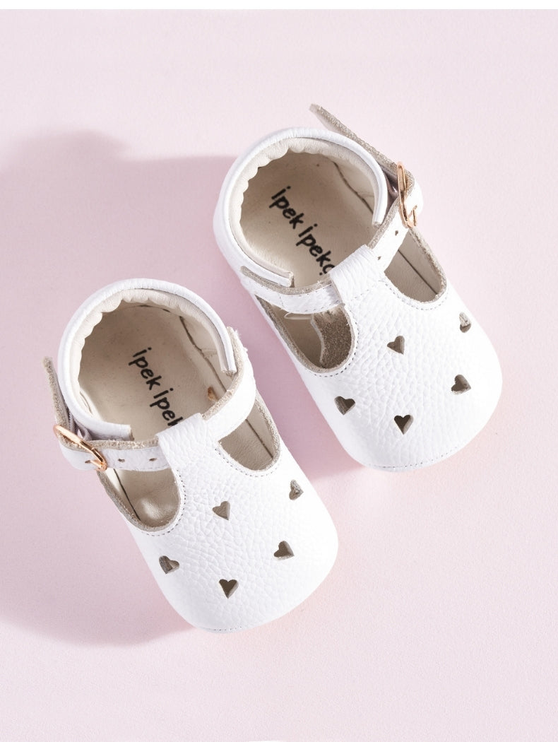 Royal White First Steps Shoes