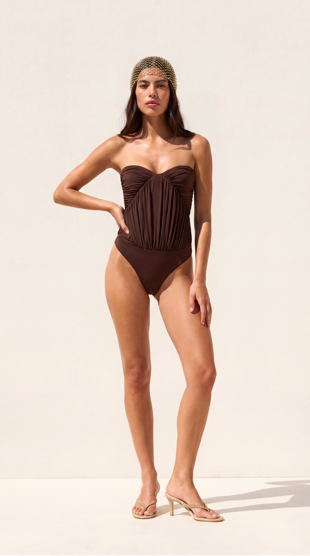 Jemma Brown Bustier Bodysuit