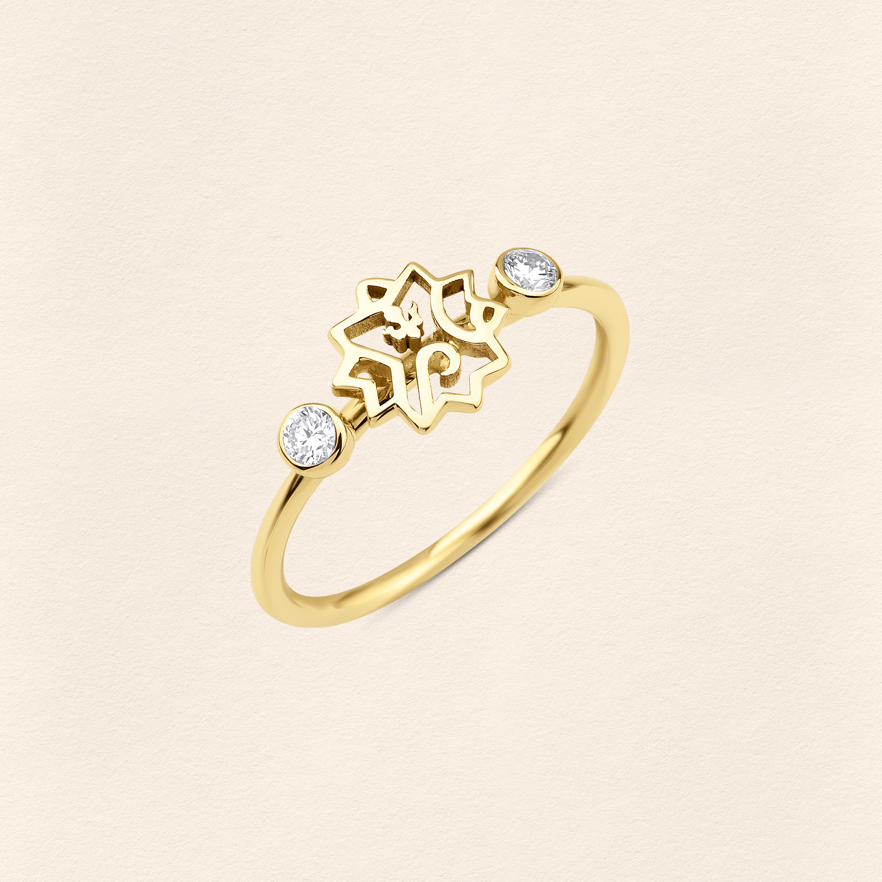 Adel Diamond Gold Ring
