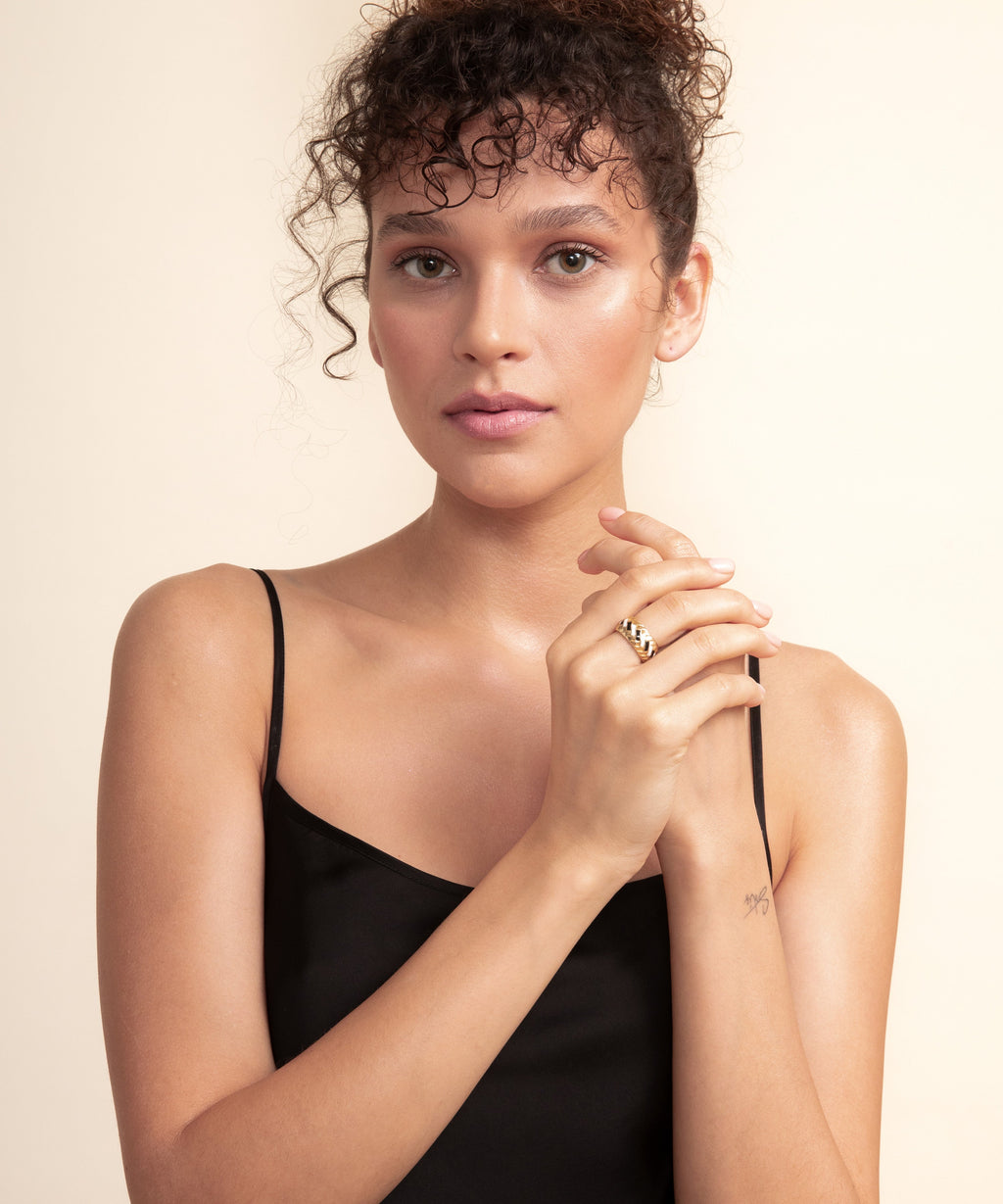 Wheat Gold Ring - 4