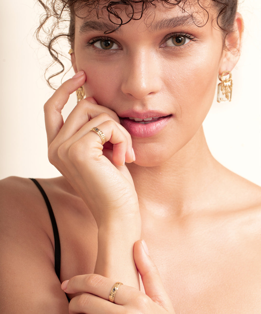 Diamond Gold Ring - 4