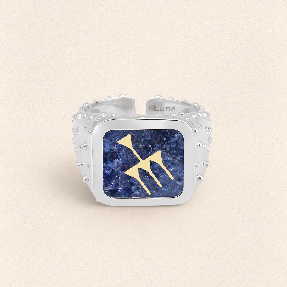 Sumerian Lapis Abundance Ring