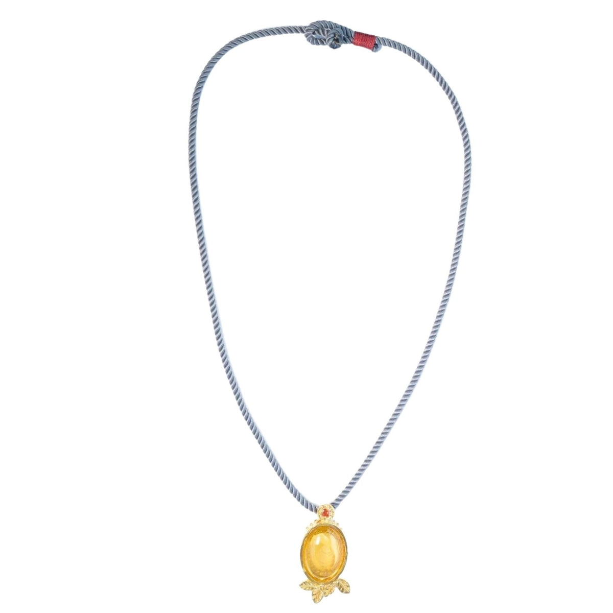 Demeter Yellow Quartz Necklace