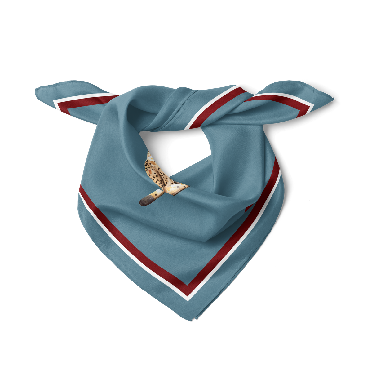 Amazon Majesty Silk Scarf - Bandana 55 X 55 Cm