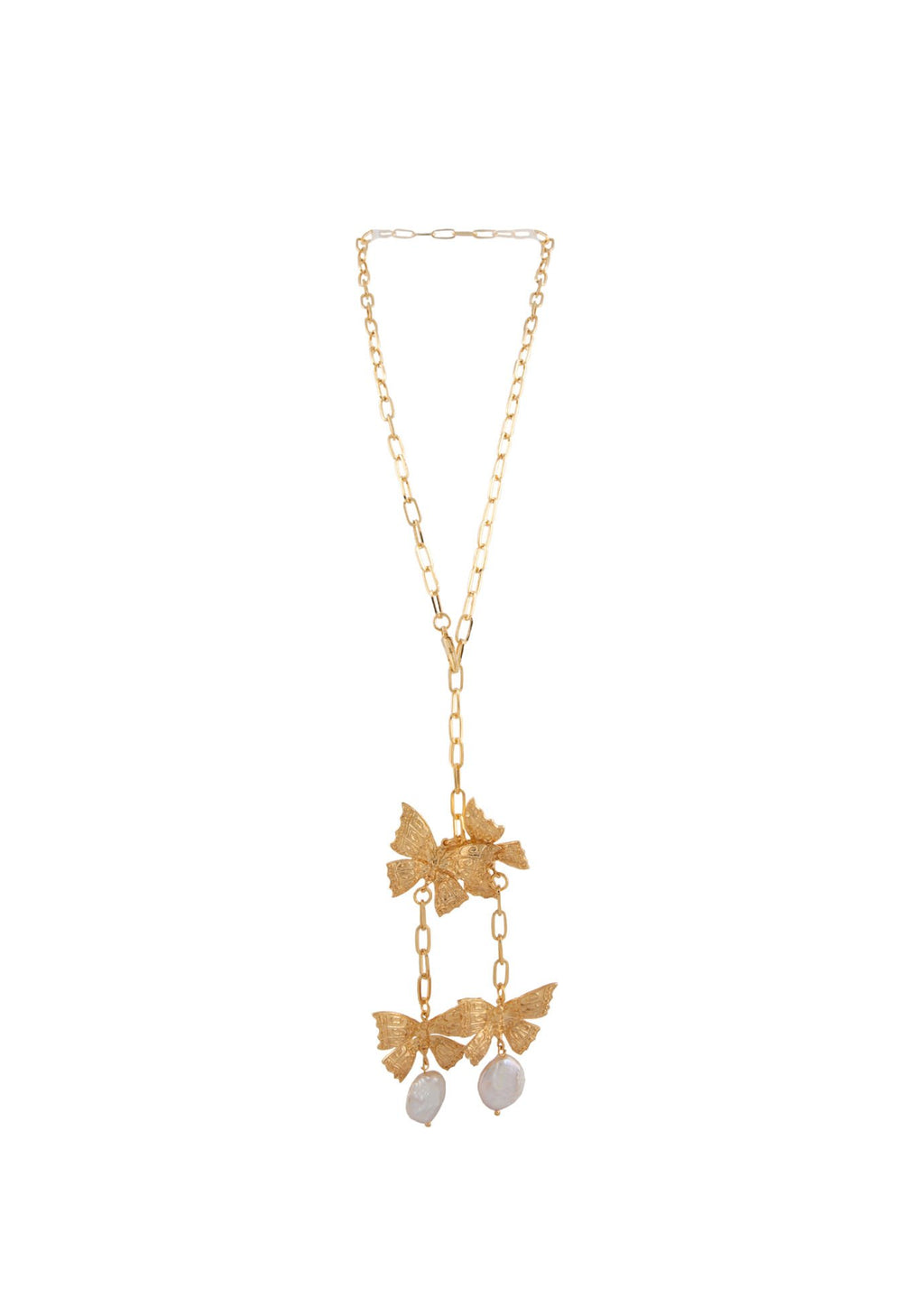 Baroque Butterfly Necklace