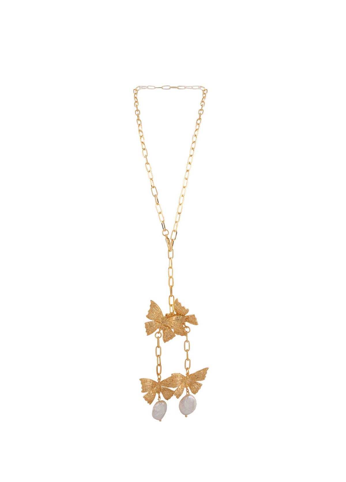 Baroque Butterfly Necklace