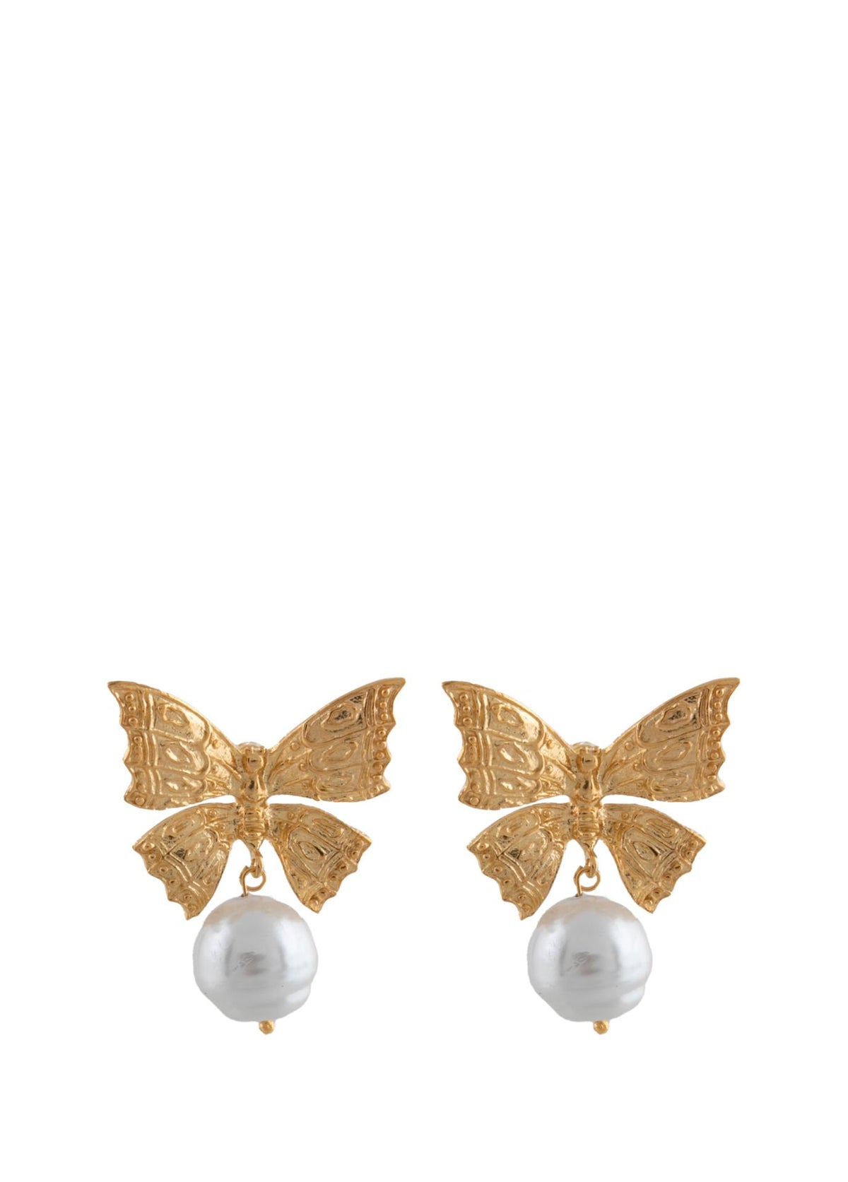 Baroque Butterfly Earrings