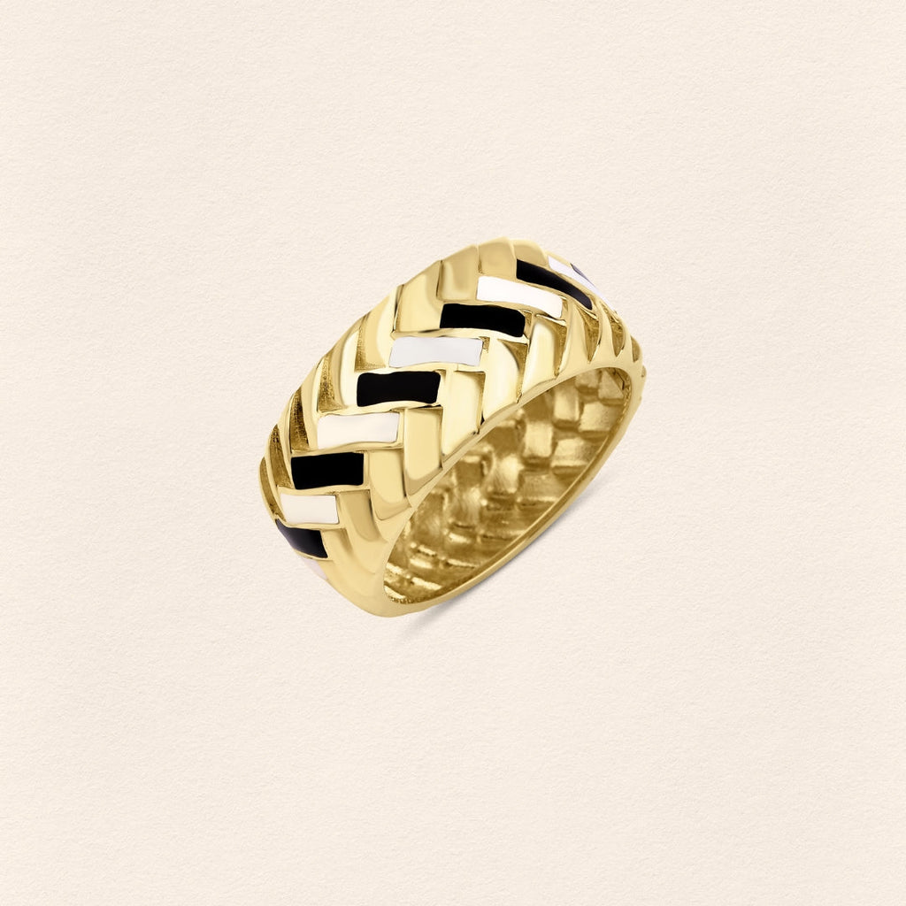 Wheat Gold Ring - Men - 3
