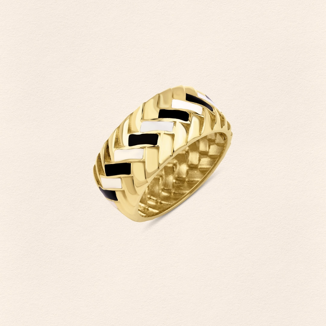 Wheat Gold Ring - Men - 3