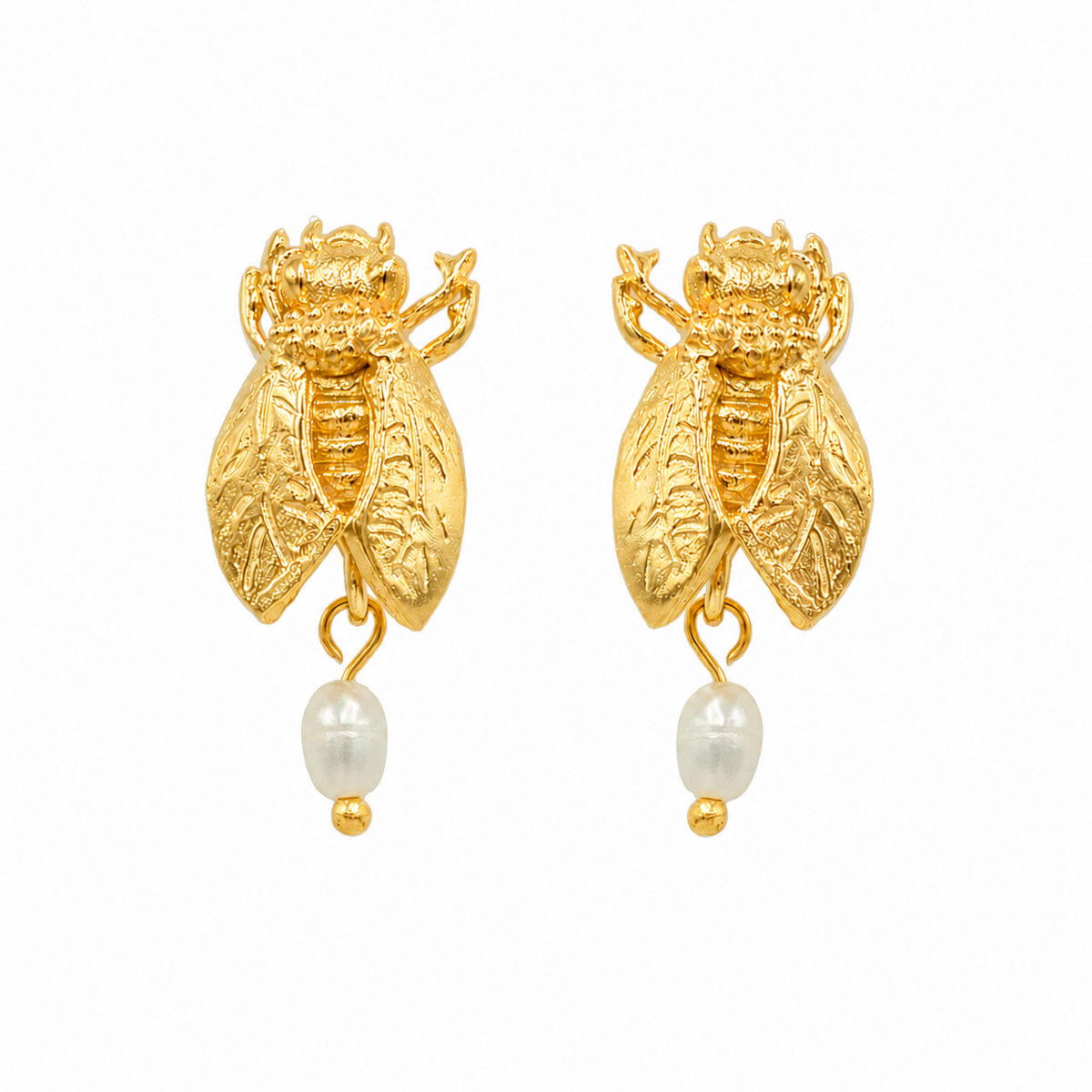 Bee Pearly Earrings
