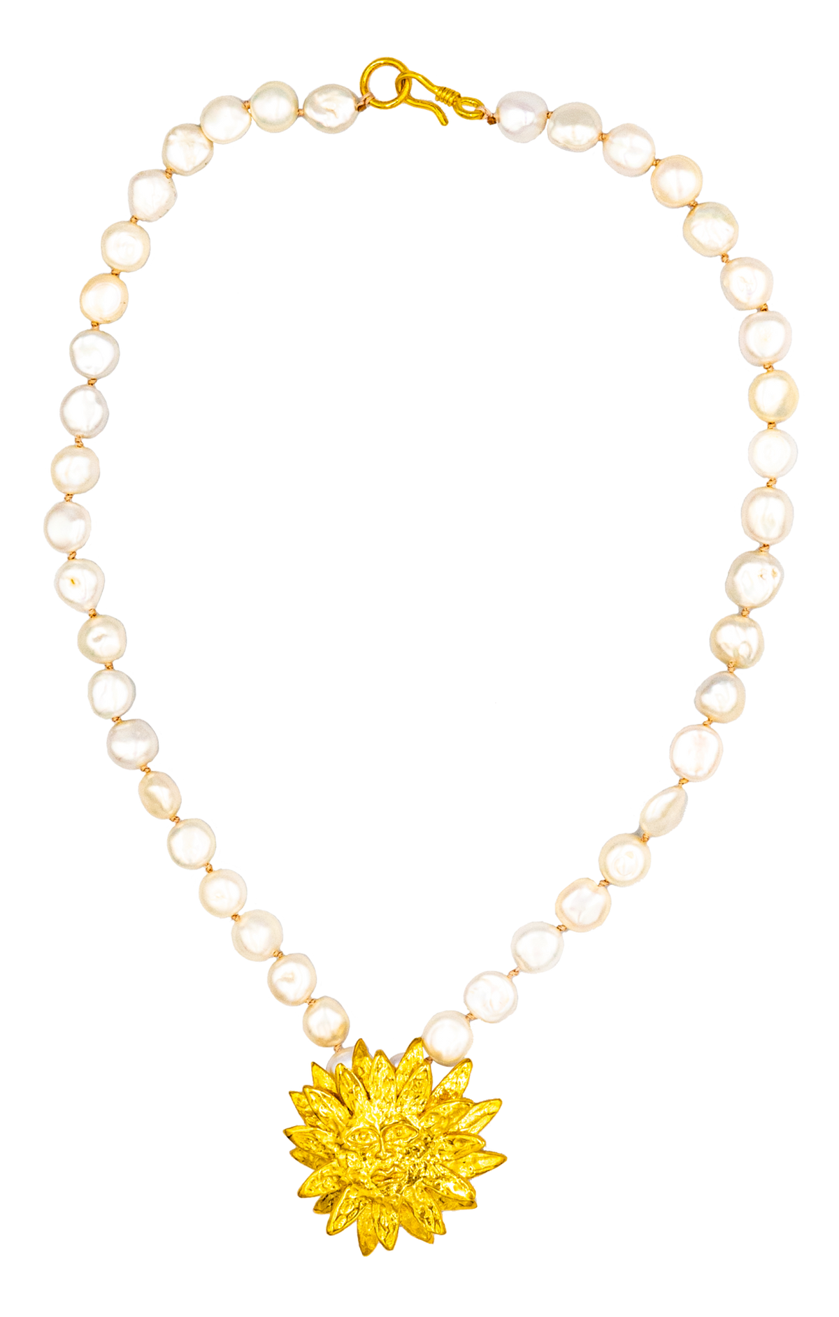 Apollo Pearl Chain Necklace