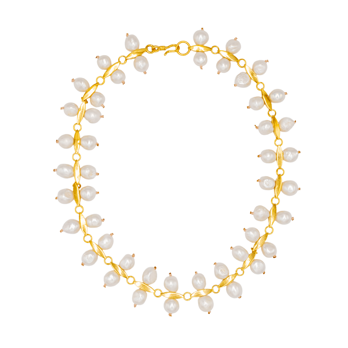 Grace Double Pearl Necklace