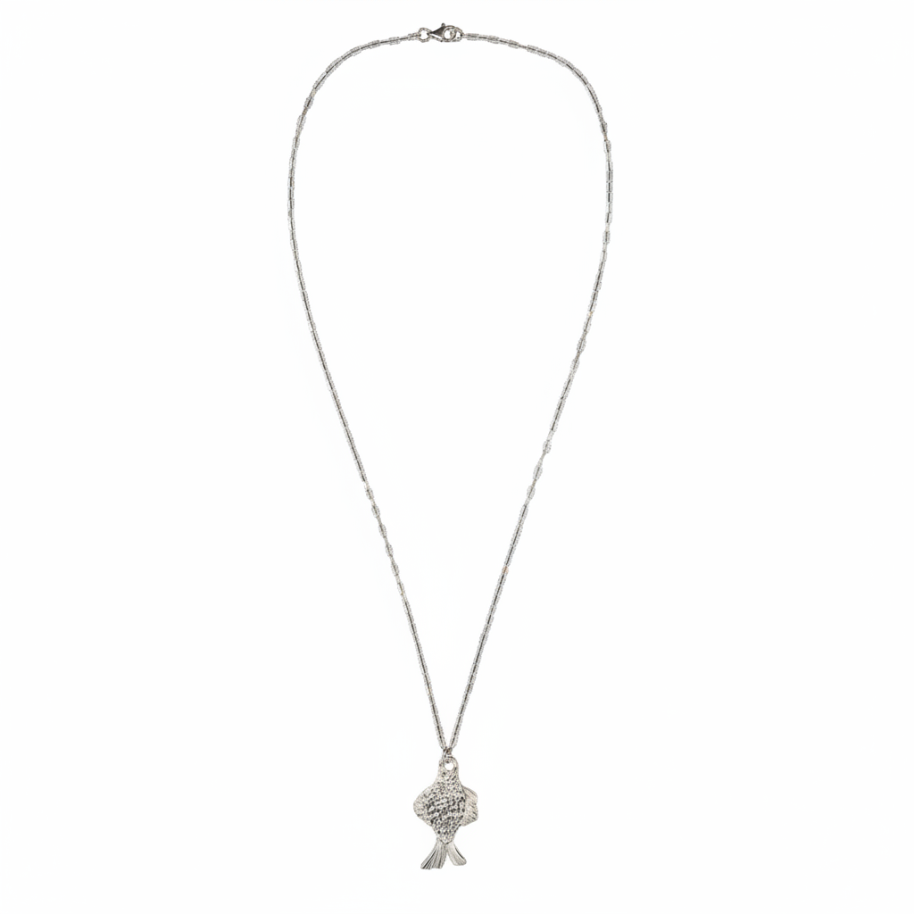 Neptune Silver Necklace