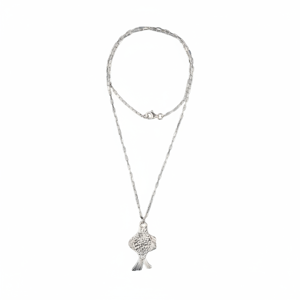 Neptune Silver Necklace
