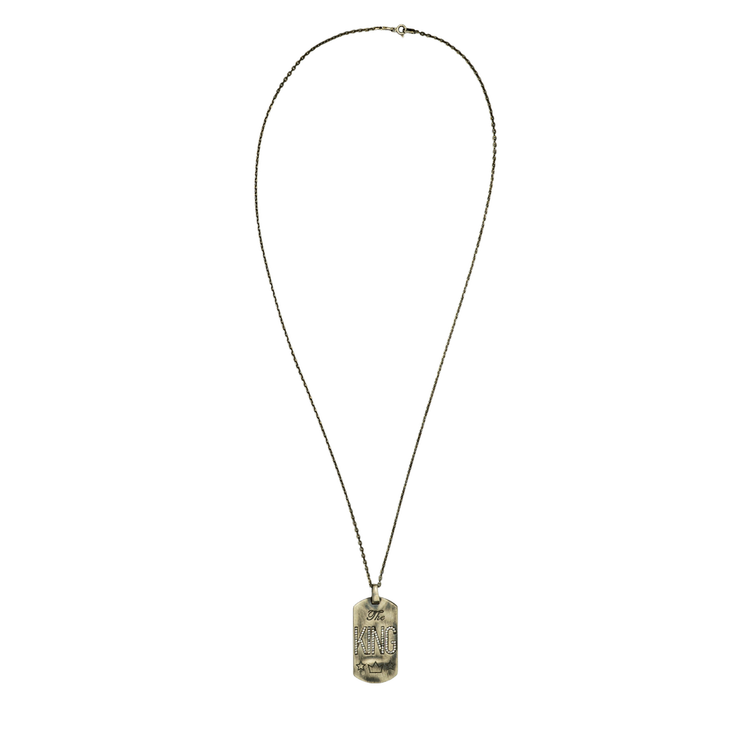 The King Silver Necklace