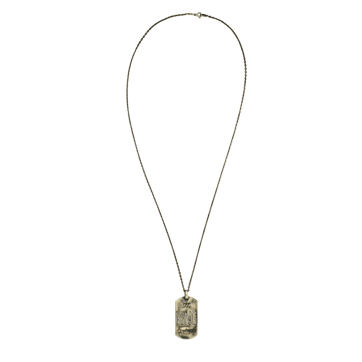 The King Silver Necklace