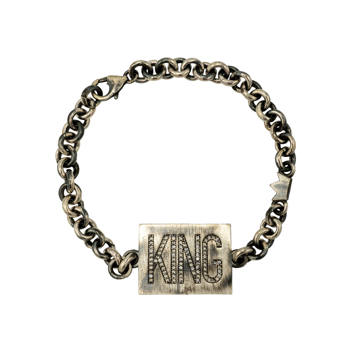 The King Silver Bracelet