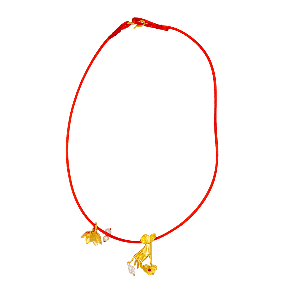 Lotus Touch Necklace