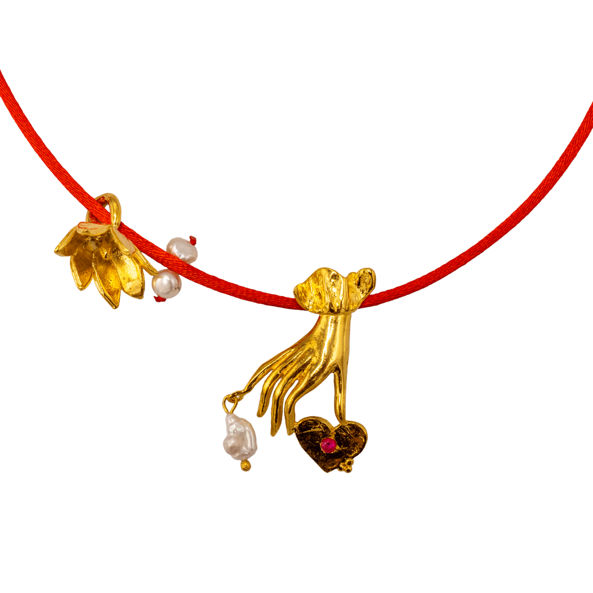 Lotus Touch Necklace