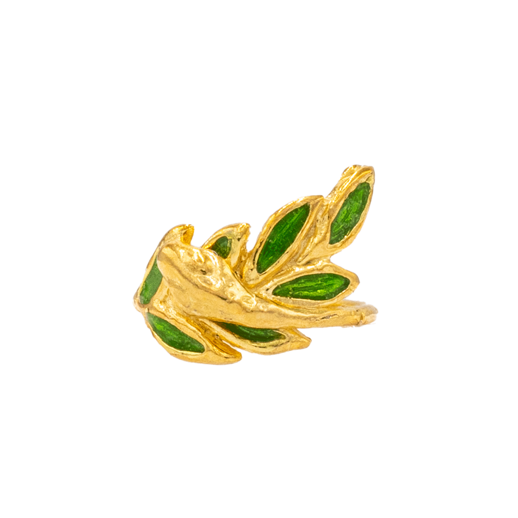 Isis Green Ring