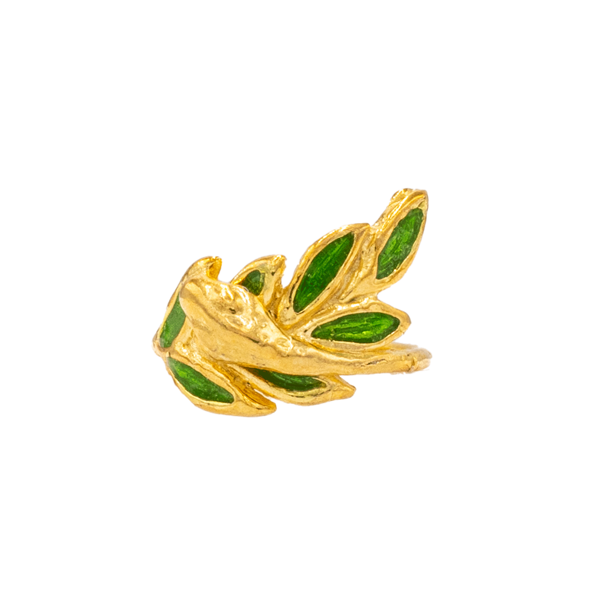 Isis Green Ring