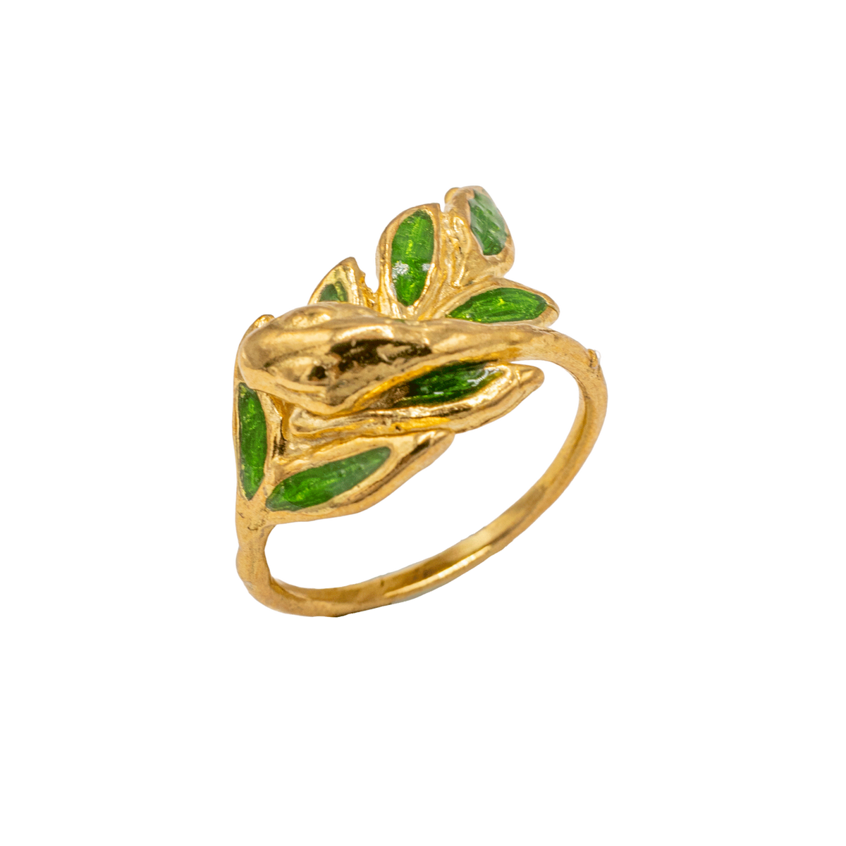 Isis Green Ring