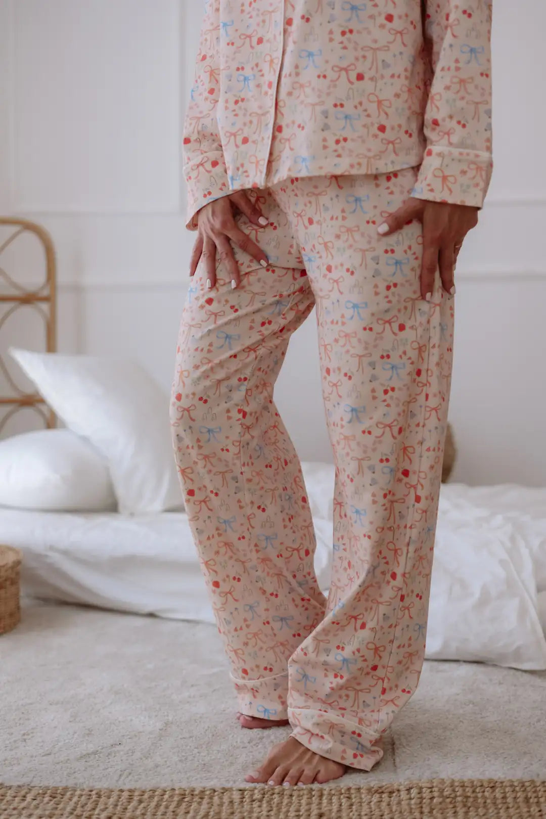 Mama & Me Pyjama & Sleeping Bag Set - Ribbon