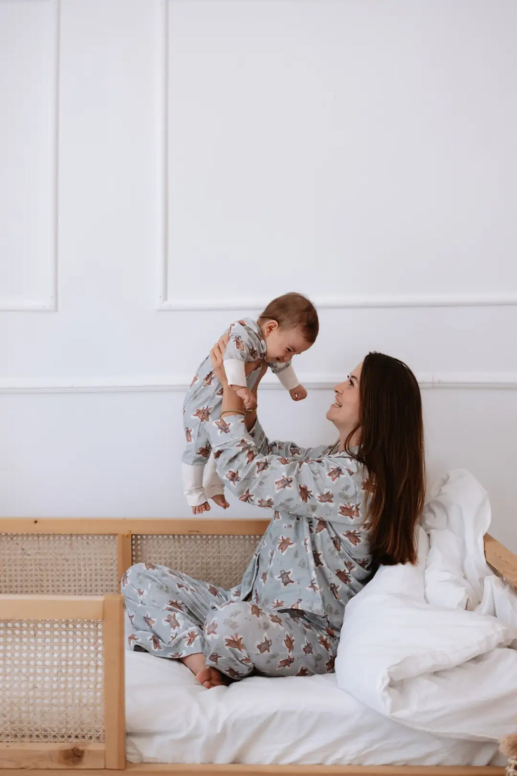 Mama & Me Pyjama & Sleeping Bag Set - Snow Angel