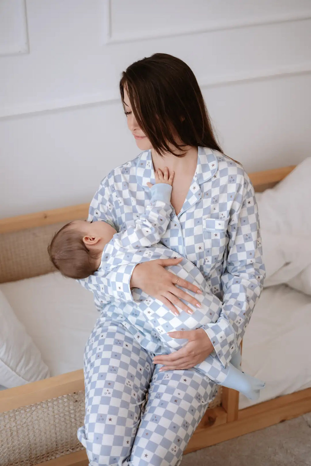 Mama & Me Pyjama & Sleeping Bag Set - Dream Blue