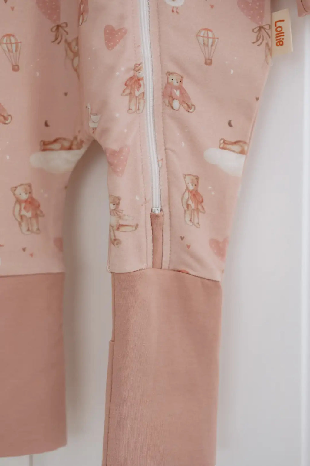Mama & Me Pyjama & Sleeping Bag Set - Pink Teddy