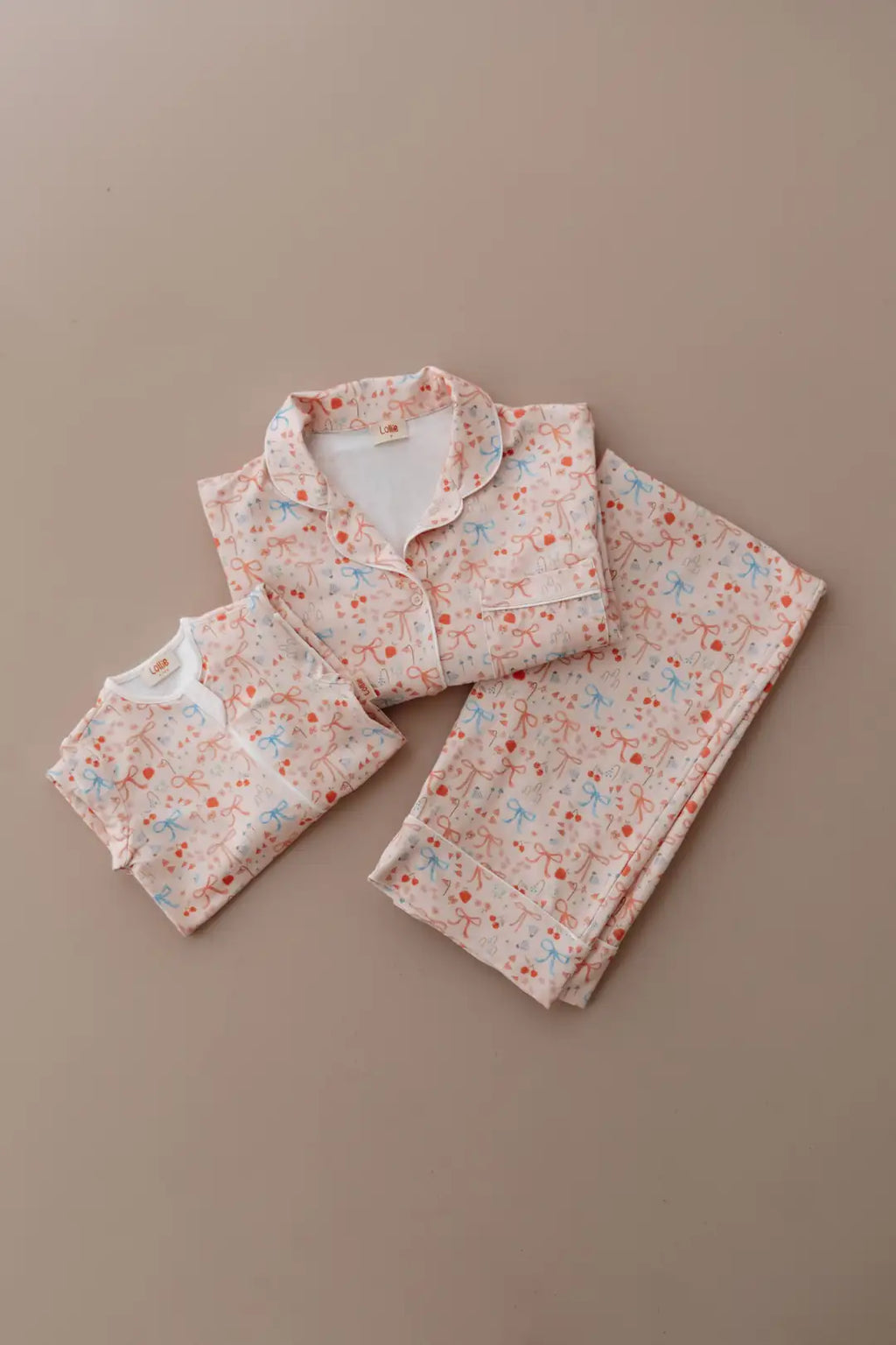 Mama & Me Pyjama & Sleeping Bag Set - Ribbon