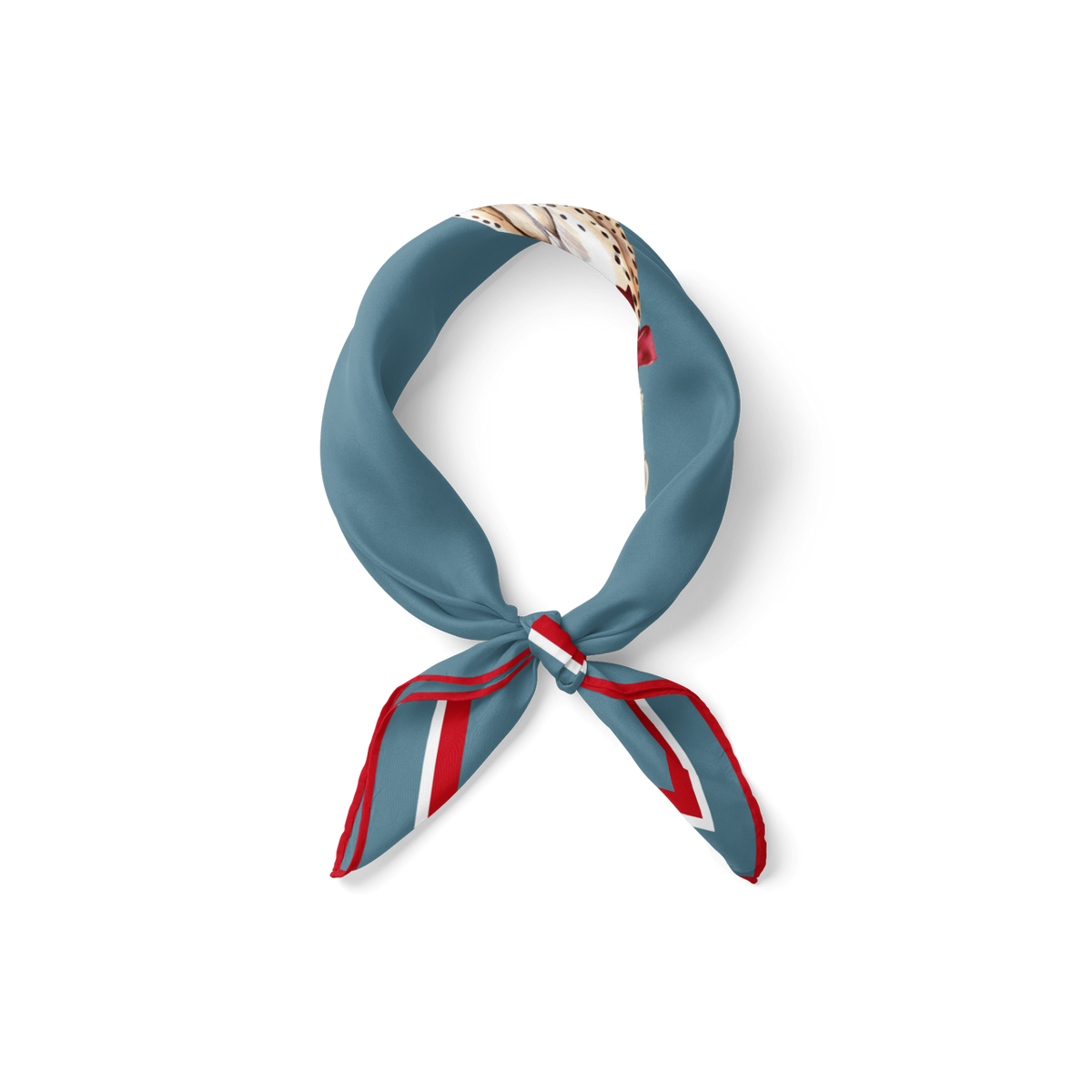 Amazon Majesty Silk Scarf - Bandana 55 X 55 Cm