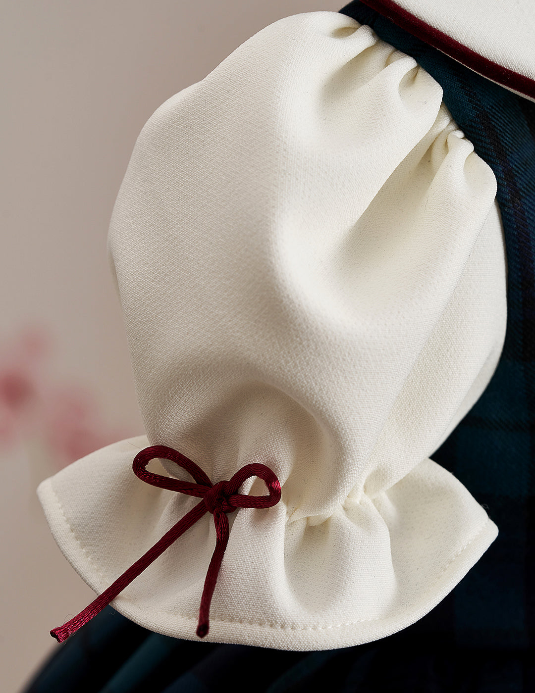 Plaid Detail School & Special Occasion Dress