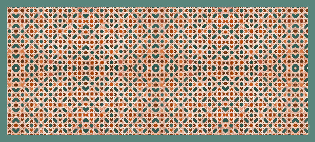 Seljuki Silk Scarf - 90 X 200 Cm