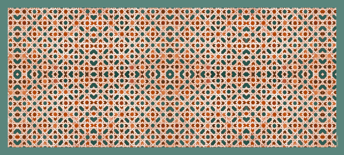 Seljuki Silk Scarf - 90 X 200 Cm