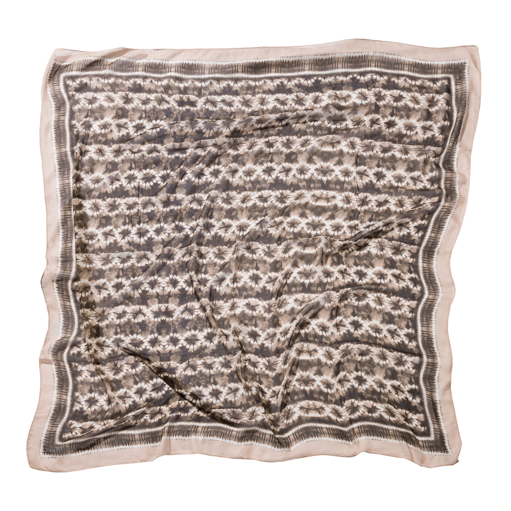 Batik Latte Modal Pareo / Scarf - 140 X 140 Cm
