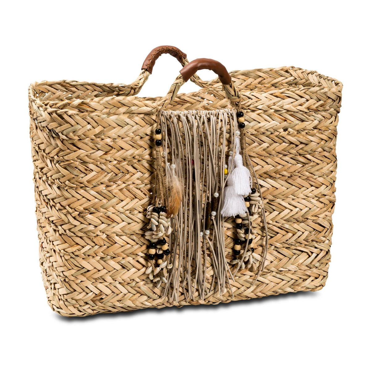 Boho Straw Bag