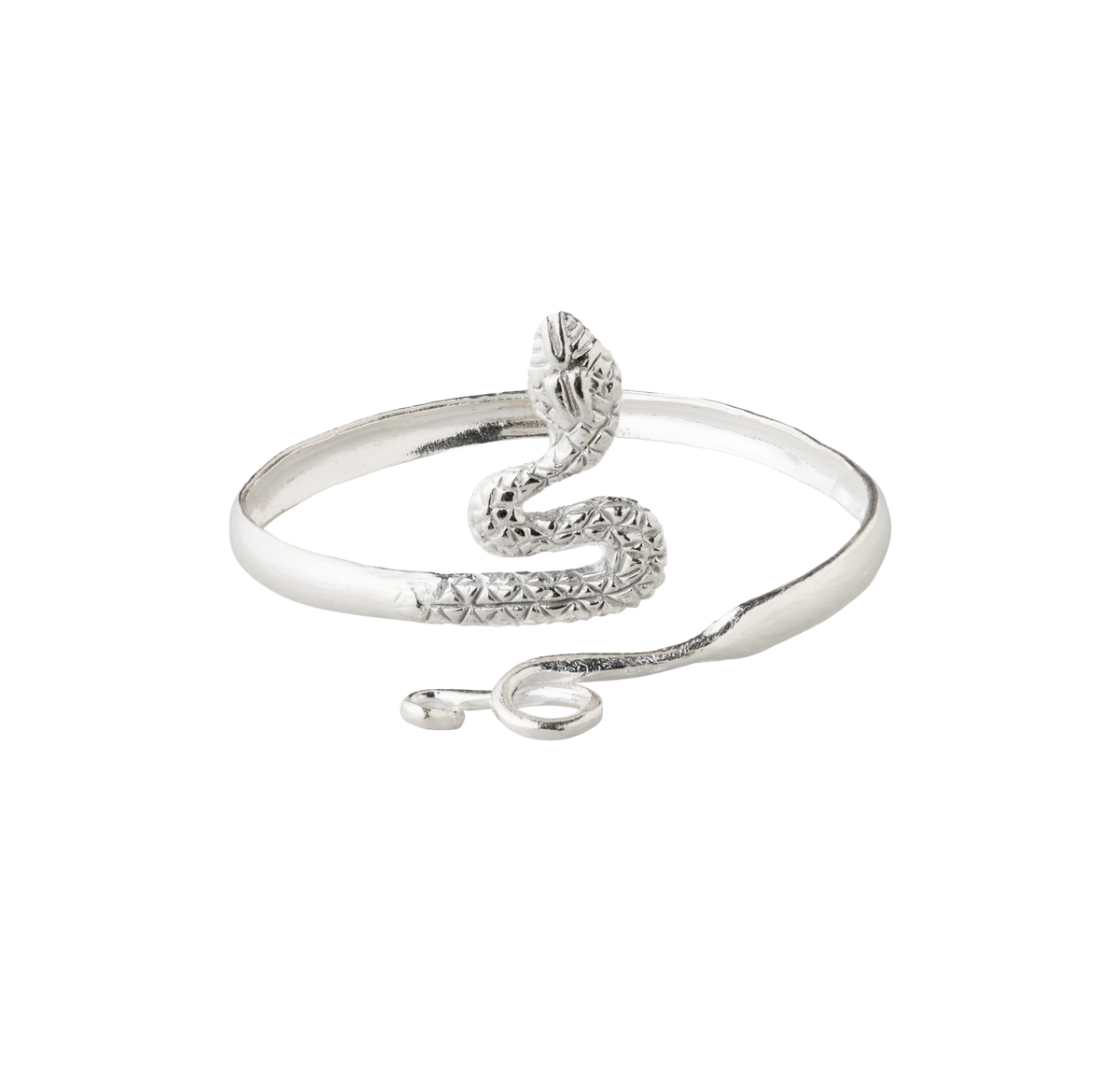 Serpente Cleopatra Silver Bracelet