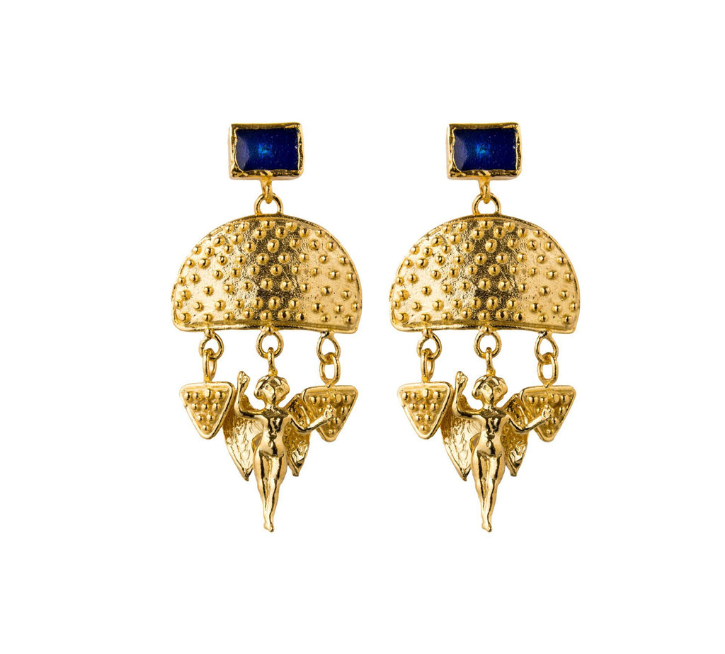 Isadora’s Angel Azure Earrings