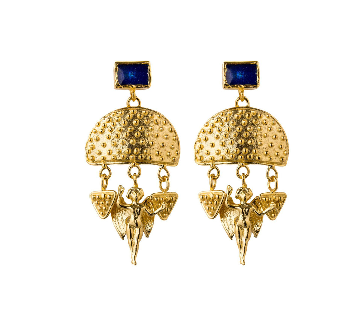Isadora’s Angel Azure Earrings