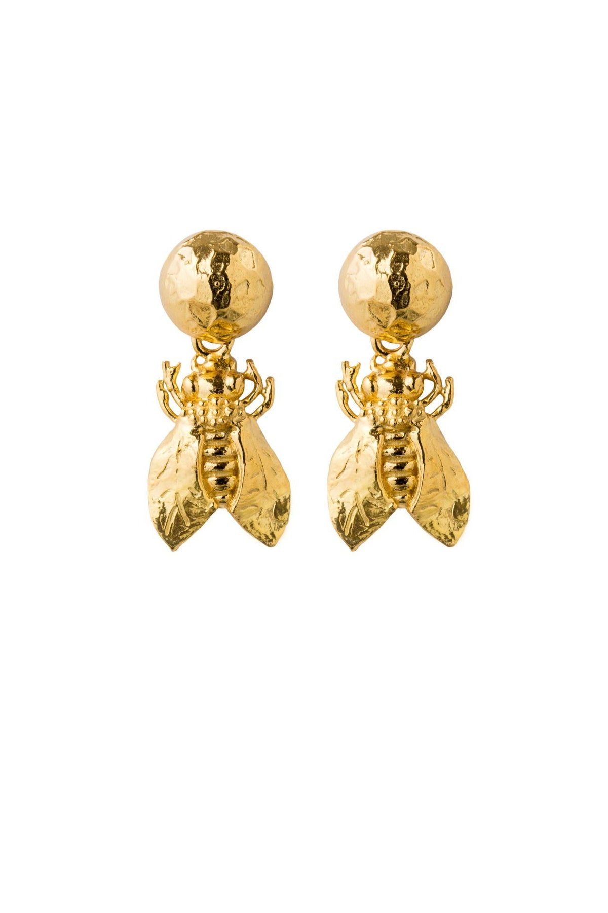 Bee Ball Earrings