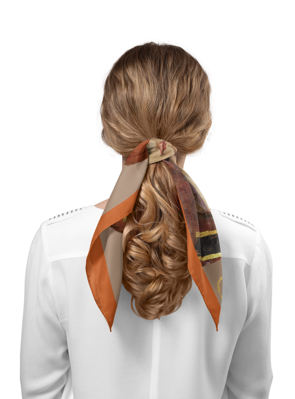 Queen Isadora Silk Scarf - 55 X 55 Cm