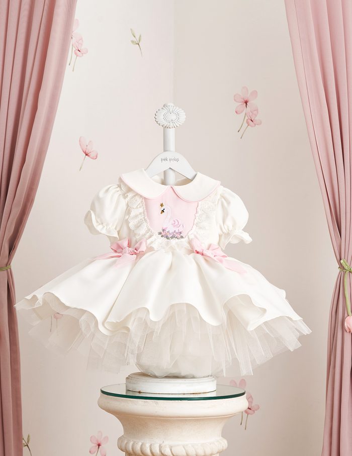 Bow Detail Swan Dress