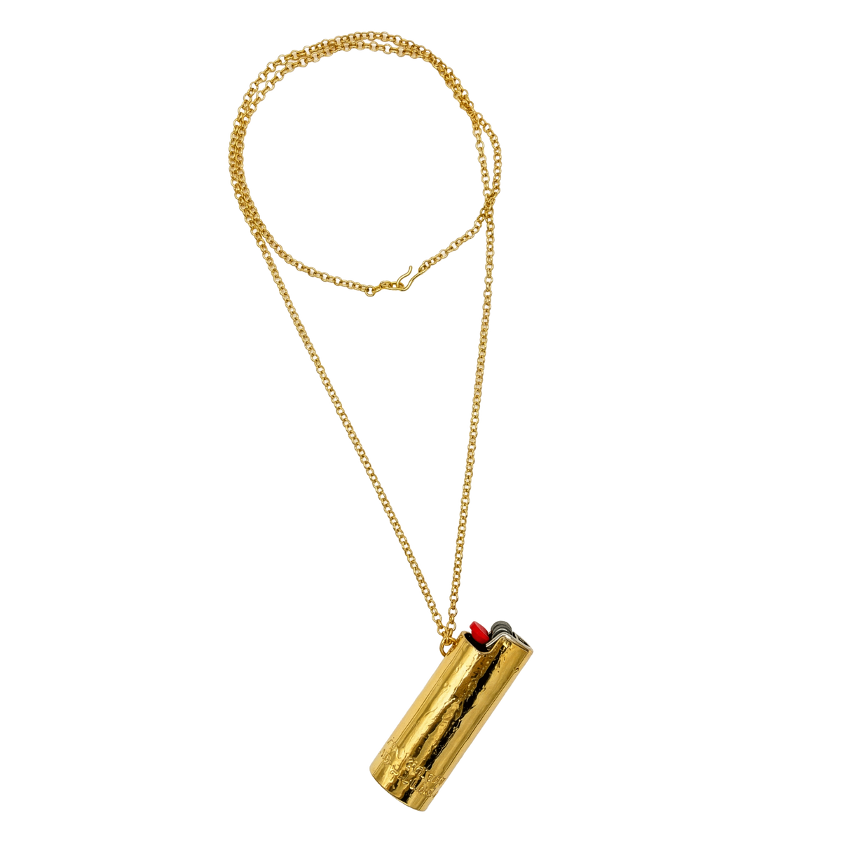 Love Is Fire Lighter Holder Necklace