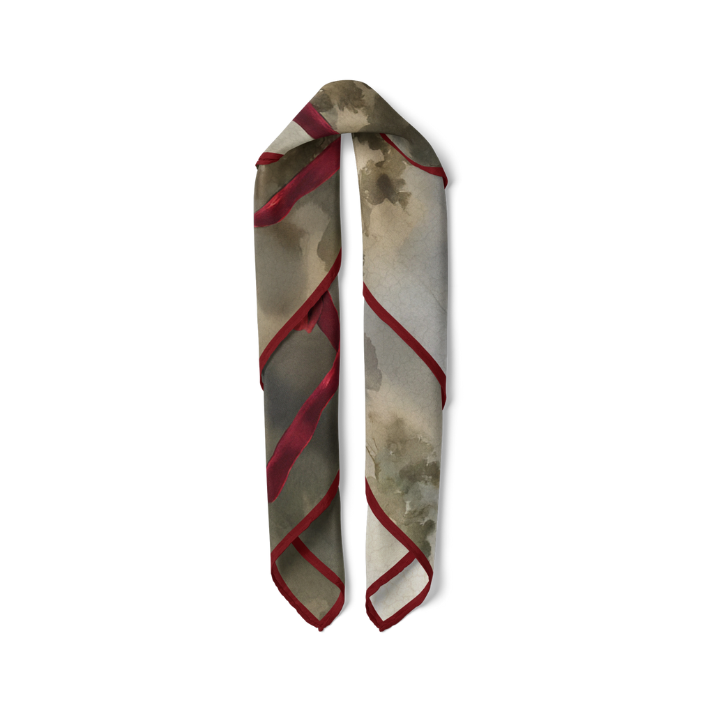 Les Muses Silk Scarf - 140 X 140 Cm