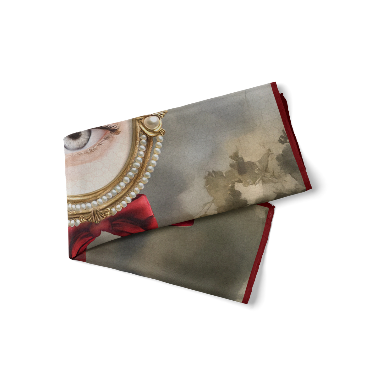 Les Muses Silk Scarf - 140 X 140 Cm